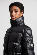 Meillon Long Down Jacket – crafted from recycled fabric, the long puffer also reflects the brand's commitment – LUX VERSE Luxury Designer Fashion Outlet