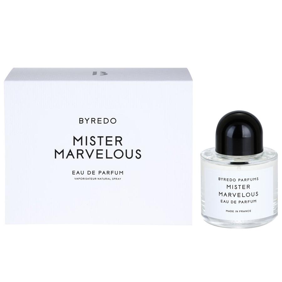 Mister Marvelous Byredo 3.3 oz EDP for men – introduced in 2011, Byredo Mister Marvelous blends notes of petitgrain, neroli, – LUX VERSE Luxury Designer Fashion Outlet