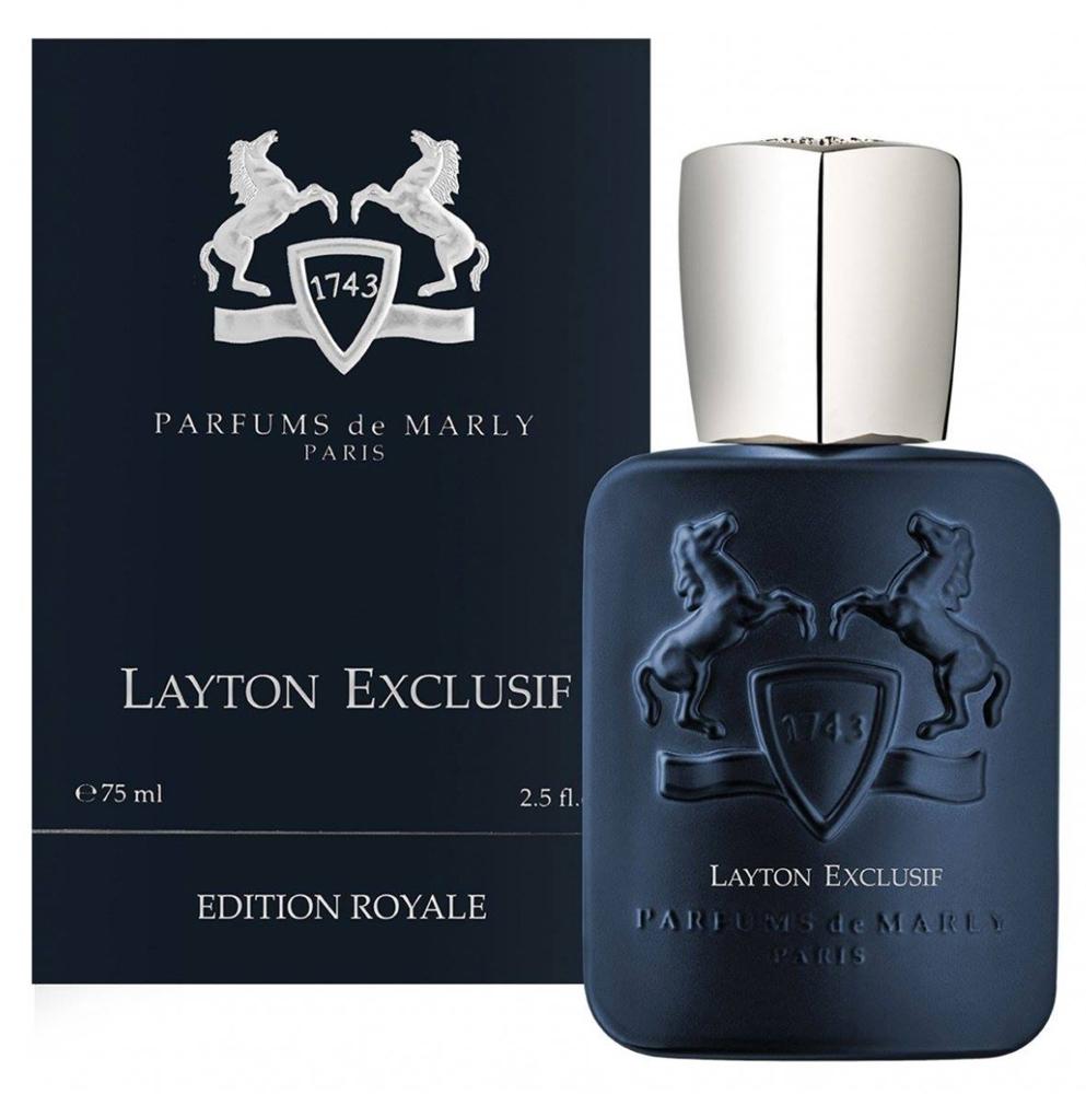 Parfums De Marly Layton Exclusif 2.5 oz EDP for men – lIMIT 1 PER CUSTOMER Layton Exclusif by Parfums De Marly Cologne – LUX VERSE Luxury Designer Fashion Outlet