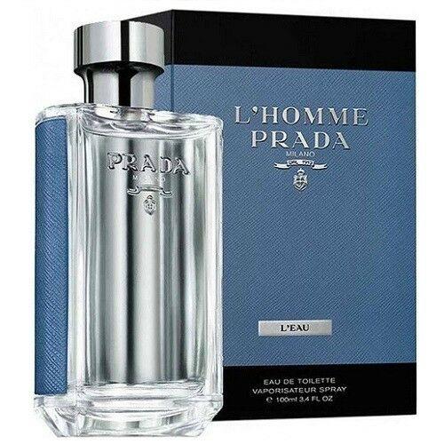Prada L'Homme L'Eau 3.4 oz EDT for men – reinventing identity, L'Homme Prada L'Eau explores the fluid relationship between – LUX VERSE Luxury Designer Fashion Outlet