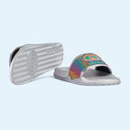 Men's Good Game slide sandal – in the world of gaming, 'GG' is a sign of good sportsmanship, standing for 'Good – LUX VERSE Luxury Designer Fashion Outlet