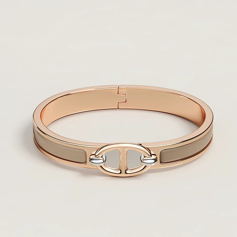 Clic Chaine Pink Gold Bracelet – LUX VERSE Luxury Designer Fashion Outlet