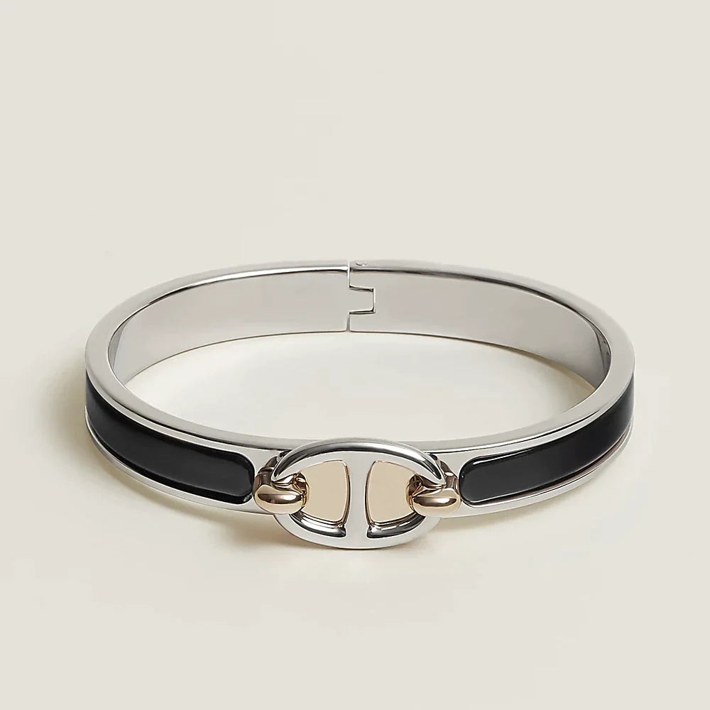 Clic Chaine Silver Bracelet – LUX VERSE Luxury Designer Fashion Outlet