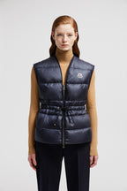 Nai Down Vest – the versatile puffer vest is crafted from longue saison and features a drawstring – LUX VERSE Luxury Designer Fashion Outlet