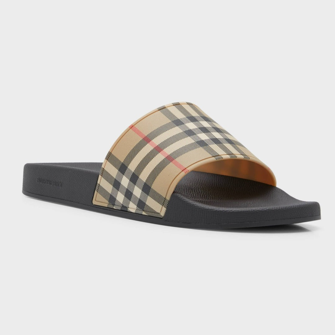 Men's Summer Casual Beach Slides Sandals – footbed Easy slide style – LUX VERSE Luxury Designer Fashion Outlet