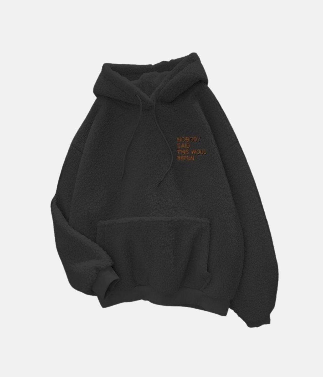 Nobody Hoodie – available sizes: S, M, L, XL, XXL – LUX VERSE Luxury Designer Fashion Outlet