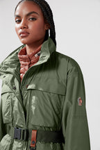 Nuvolau Field Jacket – multi-functional: the practical puffer boasts pull-out gloves and is packable- – LUX VERSE Luxury Designer Fashion Outlet
