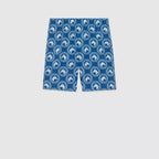 Nylon equestrian print swim shorts – colors, prints, and emblems appear consistently across time-honored silhouettes, – LUX VERSE Luxury Designer Fashion Outlet