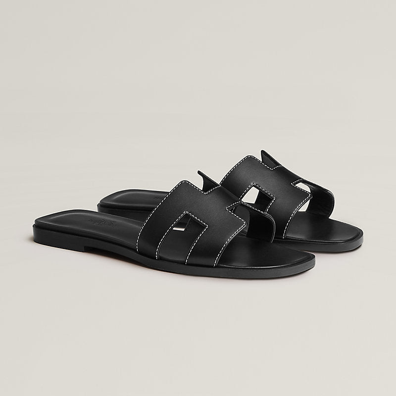 Leather Women's Sandals – sandal in Epsom calfskin with iconic "H" cut-out.An iconic style, this silhouette is – LUX VERSE Luxury Designer Fashion Outlet