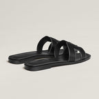 Leather Women's Sandals – sandal in Epsom calfskin with iconic "H" cut-out.An iconic style, this silhouette is – LUX VERSE Luxury Designer Fashion Outlet