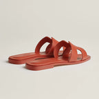 Leather Women's Sandals – sandal in Epsom calfskin with iconic "H" cut-out.An iconic style, this silhouette is – LUX VERSE Luxury Designer Fashion Outlet