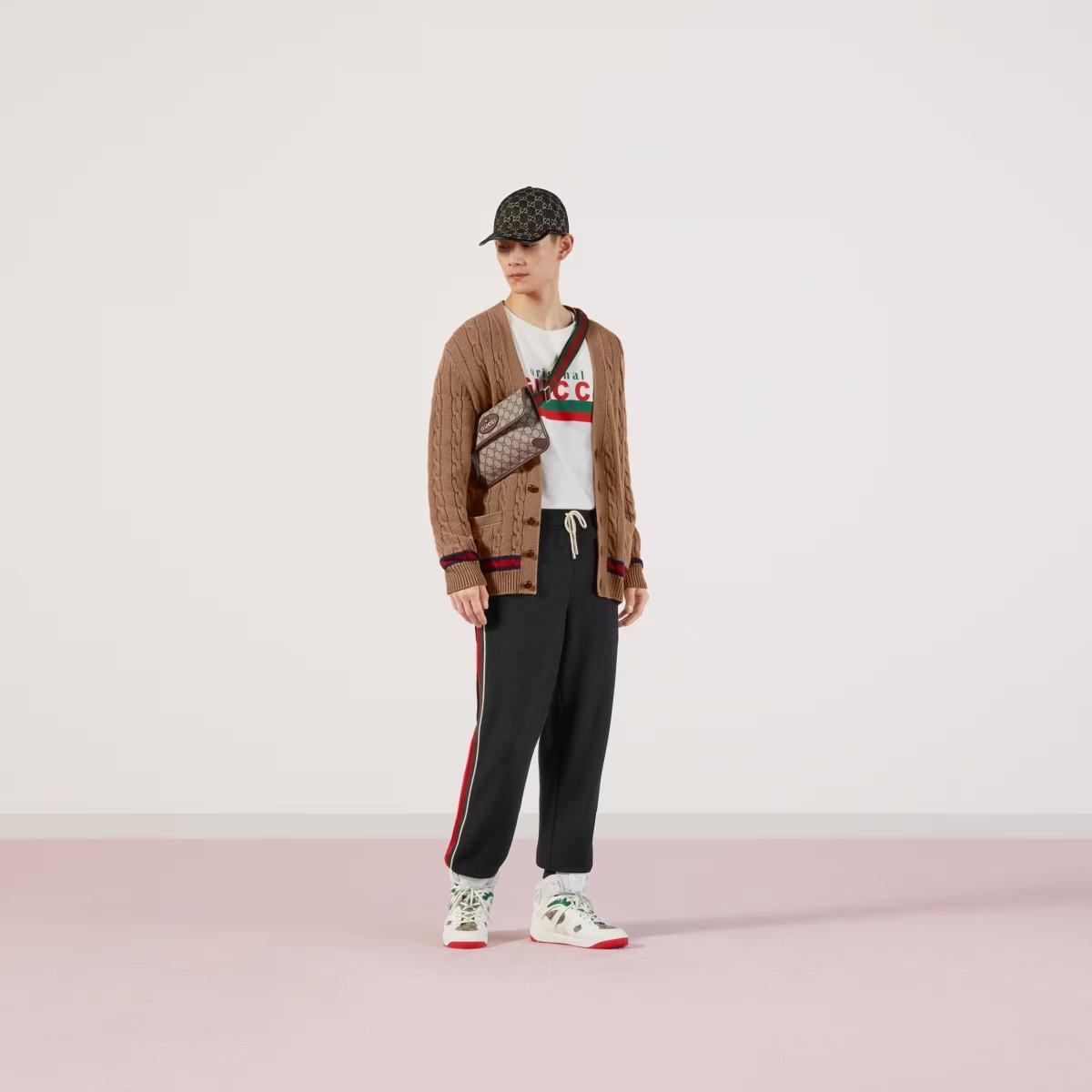 'Original'print oversize T-shirt – inspired by the'80s and'90s, emblematic House’s motifs mix with those of – LUX VERSE Luxury Designer Fashion Outlet