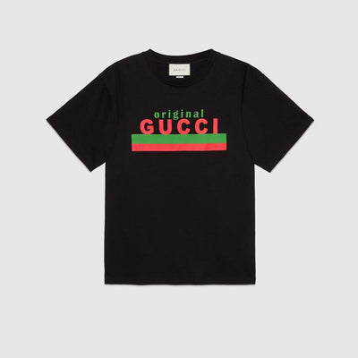 Original Gucci' print oversize T-shirt - LUX VERSE - Luxury designer fashion outlet