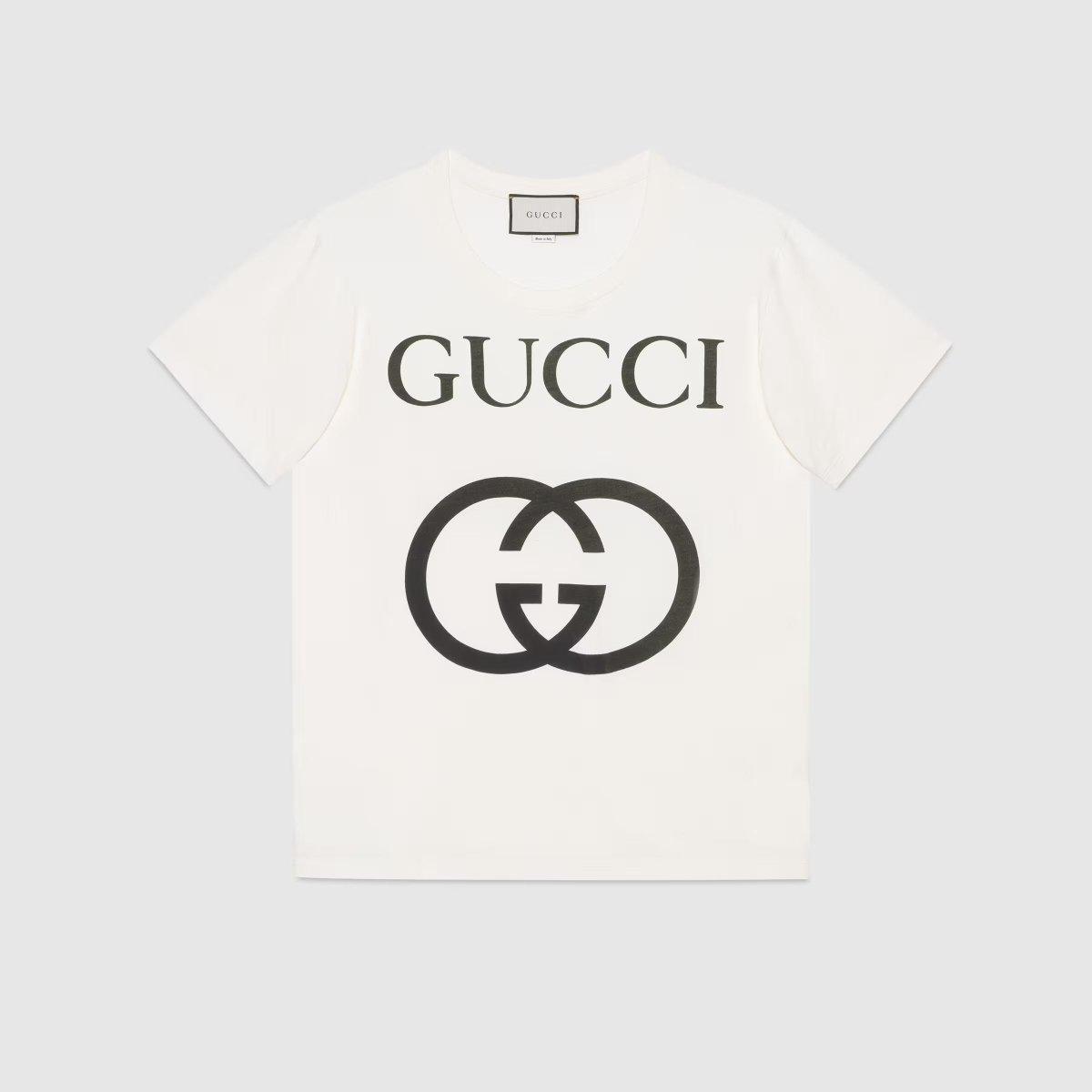 Oversize T-shirt with Interlocking – the now recognisable oversize T-shirt continues to evolve with each new – LUX VERSE Luxury Designer Fashion Outlet