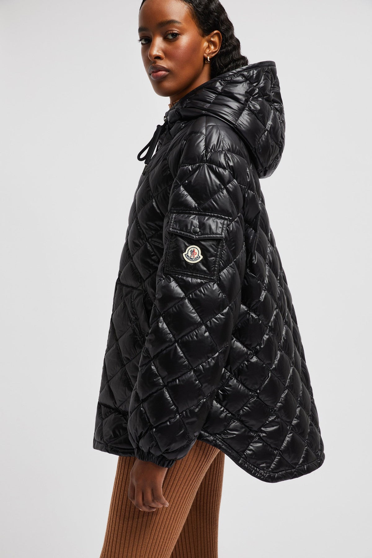 Padded Jacket – crafted from longue saison Longue saison lining Down-filled Adjustable hood Zipper – LUX VERSE Luxury Designer Fashion Outlet