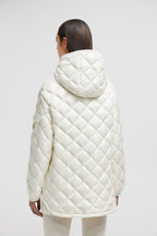 Padded Jacket – crafted from longue saison Longue saison lining Down-filled Adjustable hood Zipper – LUX VERSE Luxury Designer Fashion Outlet