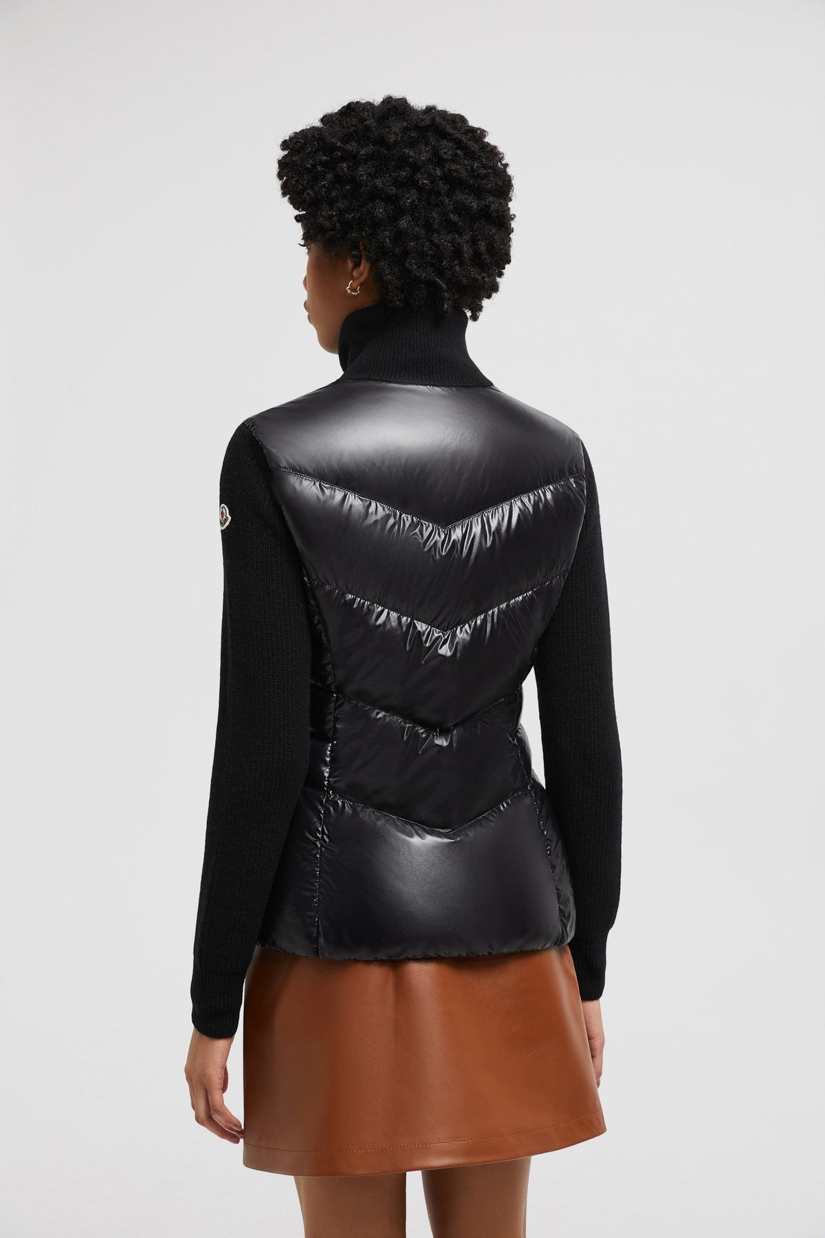 Padded Wool Zip-Up Cardigan – the mid-weight knit can easily be worn as outerwear in milder weather – LUX VERSE Luxury Designer Fashion Outlet