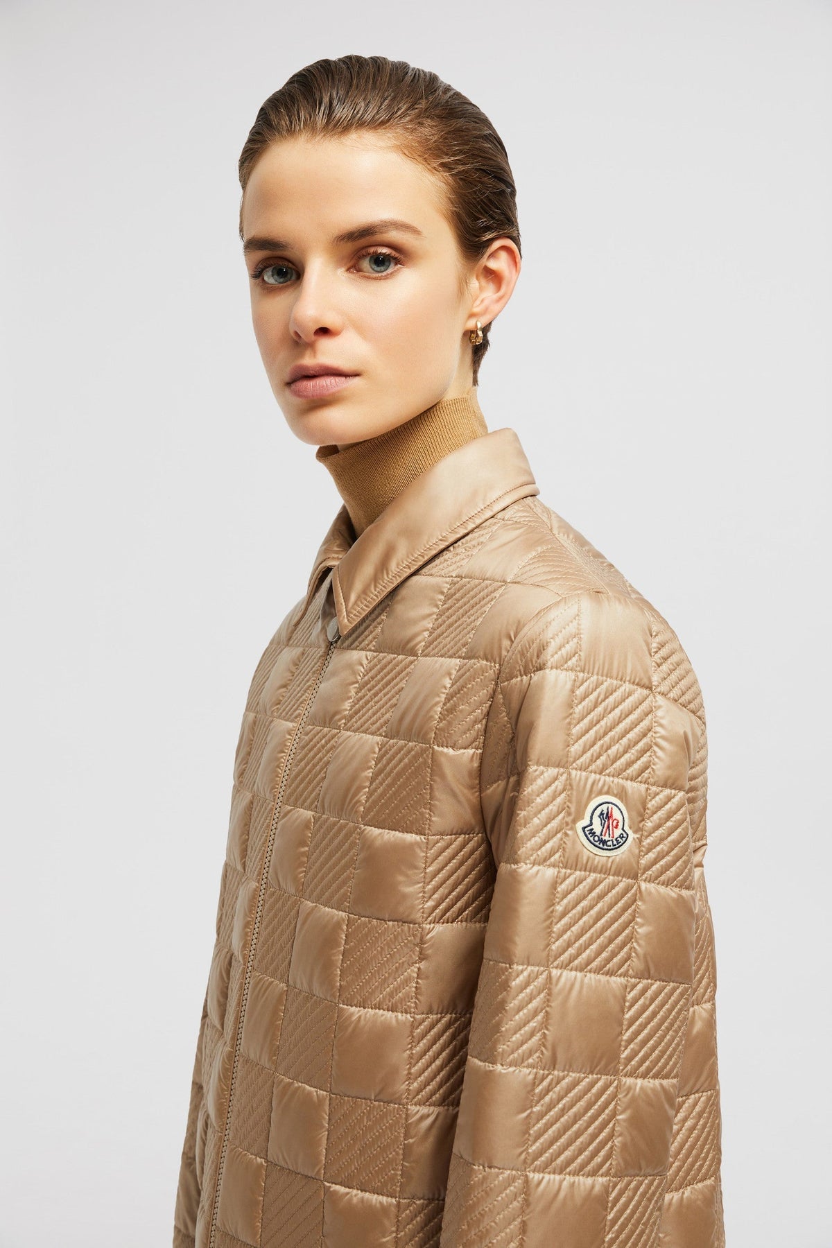 Padded Zip-Up Shirt – taking inspiration from geometric designs from the'60s, this padded zip-up shirt – LUX VERSE Luxury Designer Fashion Outlet