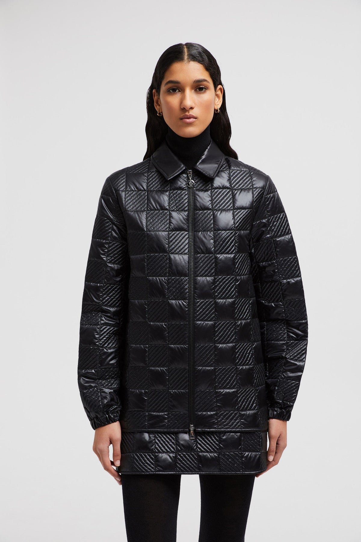 Padded Zip-Up Shirt – the style can be paired with coordinating styles from the collection for a total look – LUX VERSE Luxury Designer Fashion Outlet