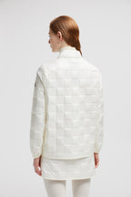 Padded Zip-Up Shirt – taking inspiration from geometric designs from the'60s, this padded zip-up shirt – LUX VERSE Luxury Designer Fashion Outlet