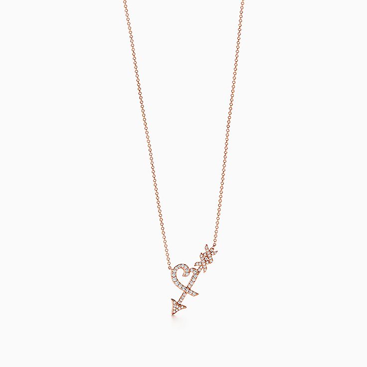 Colgante Heart & Arrow Necklace – LUX VERSE Luxury Designer Fashion Outlet