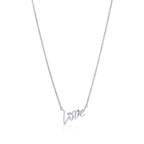 Paloma S Graffiti Love Necklace – LUX VERSE Luxury Designer Fashion Outlet
