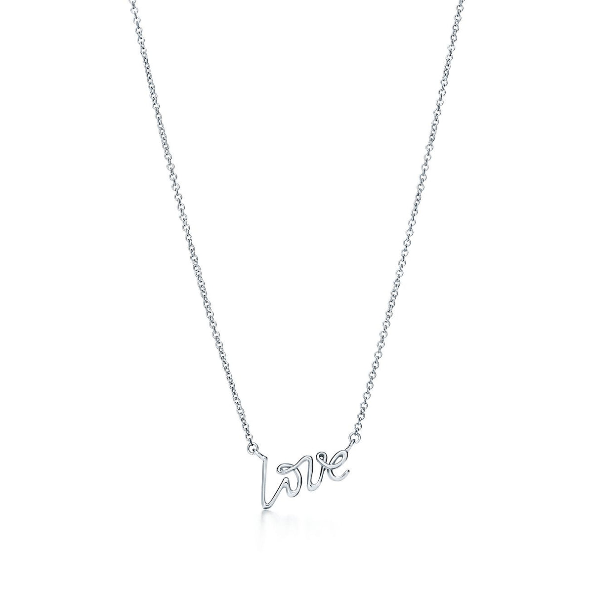 Paloma S Graffiti Love Necklace – LUX VERSE Luxury Designer Fashion Outlet