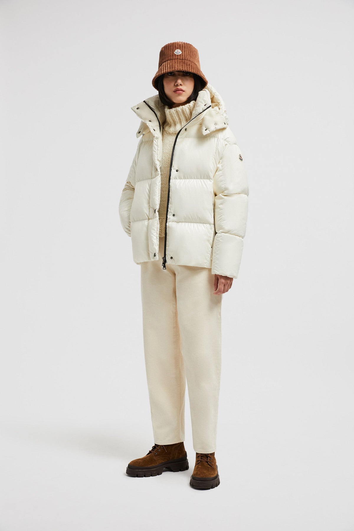 Parana Short Down Classic Jacket – this Parana down jacket is characterized by its precious shiny nylon laqué texture – LUX VERSE Luxury Designer Fashion Outlet