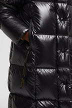 Parnaiba Long Down Jacket – showcasing graphic details and bold color blocking, the Parnaiba long down coat is – LUX VERSE Luxury Designer Fashion Outlet