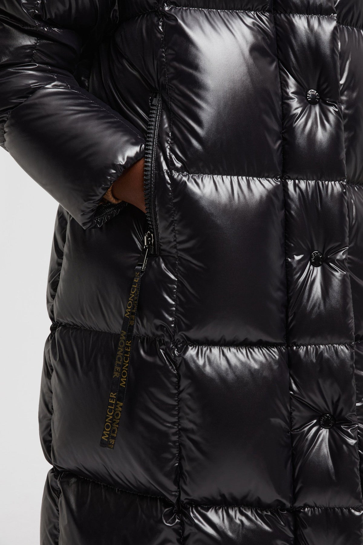 Parnaiba Long Down Jacket – showcasing graphic details and bold color blocking, the Parnaiba long down coat is – LUX VERSE Luxury Designer Fashion Outlet