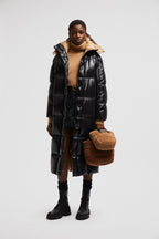 Parnaiba Long Down Jacket – showcasing graphic details and bold color blocking, the Parnaiba long down coat is – LUX VERSE Luxury Designer Fashion Outlet