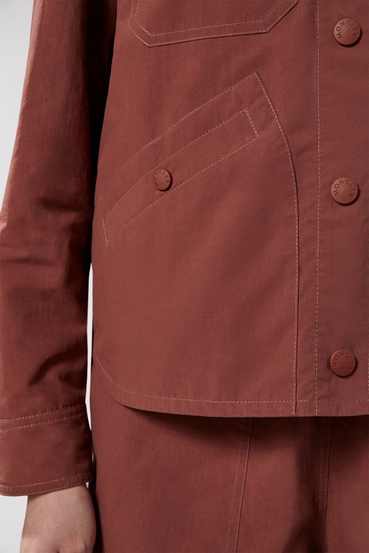 Pochet Outdoor Shirt Jacket – born out of a deep research of lightweight materials and innovative constructions, – LUX VERSE Luxury Designer Fashion Outlet