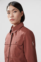 Pochet Outdoor Shirt Jacket – born out of a deep research of lightweight materials and innovative constructions, – LUX VERSE Luxury Designer Fashion Outlet