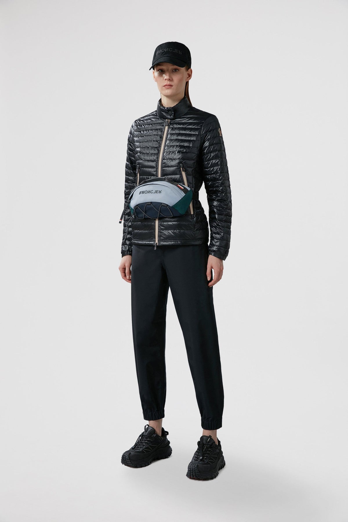 Pontaix Short Down Jacket – crafted from micro ripstop Nylon lining Down-filled Water-repellent-look two-way – LUX VERSE Luxury Designer Fashion Outlet