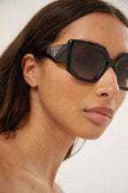 Black butterfly shape sunglasses – cinŽma styles to square Monochrome symbol frames – LUX VERSE Luxury Designer Fashion Outlet