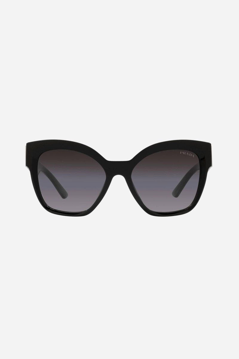 Black cat eye with brand logo sunglasses – of silhouettes and colors: from the refined CinŽma styles to square – LUX VERSE Luxury Designer Fashion Outlet