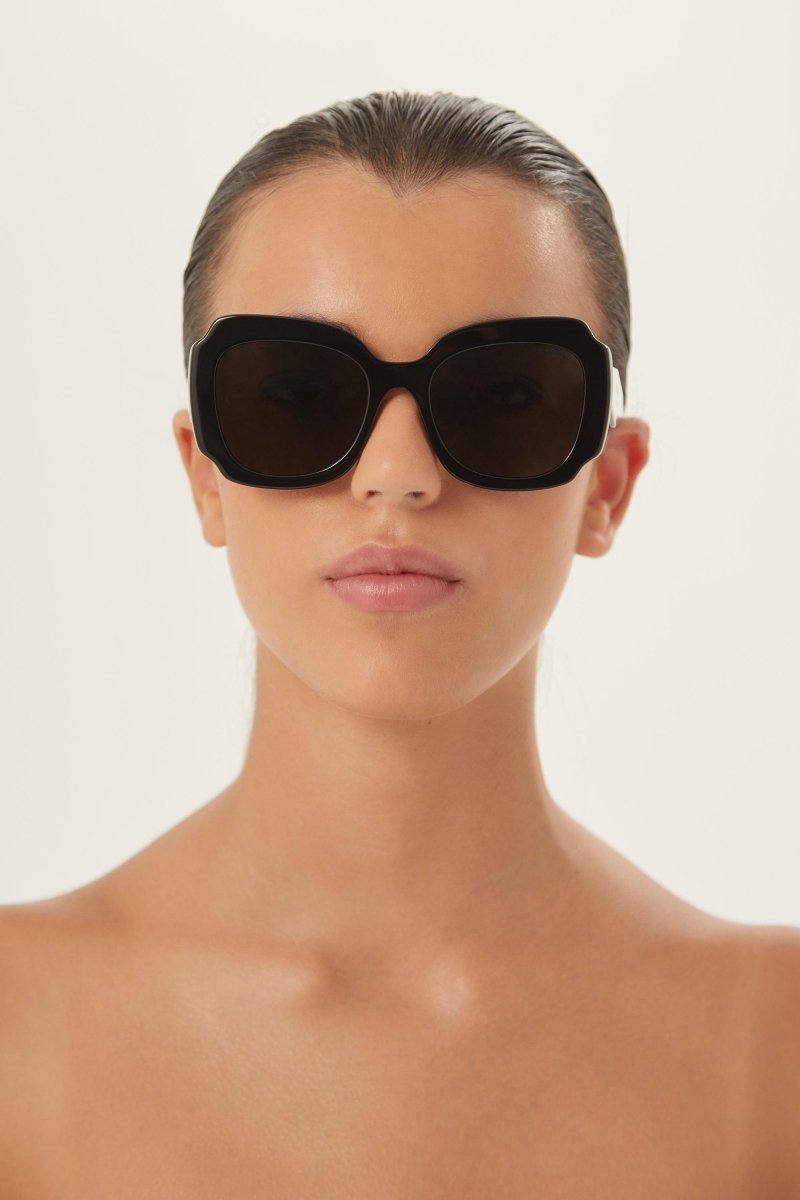 Butterfly black and white sunglasses – cinŽma styles to square Monochrome symbol frames – LUX VERSE Luxury Designer Fashion Outlet