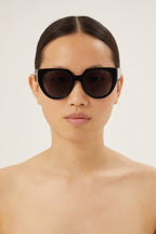 Cat-eye black sunglasses Heritage – of silhouettes and colors: from the refined Cinzma styles to square – LUX VERSE Luxury Designer Fashion Outlet