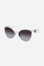 Cat-eye silver sunglasses Catwalk – sunglasses for women include a wide range of silhouettes and colors – LUX VERSE Luxury Designer Fashion Outlet