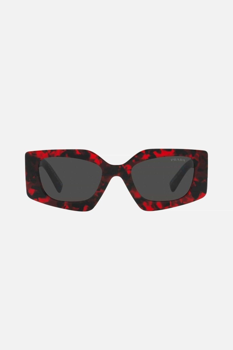 Colored havana geometrical sunglasses – of silhouettes and colors: from the refined CinŽma styles to square – LUX VERSE Luxury Designer Fashion Outlet