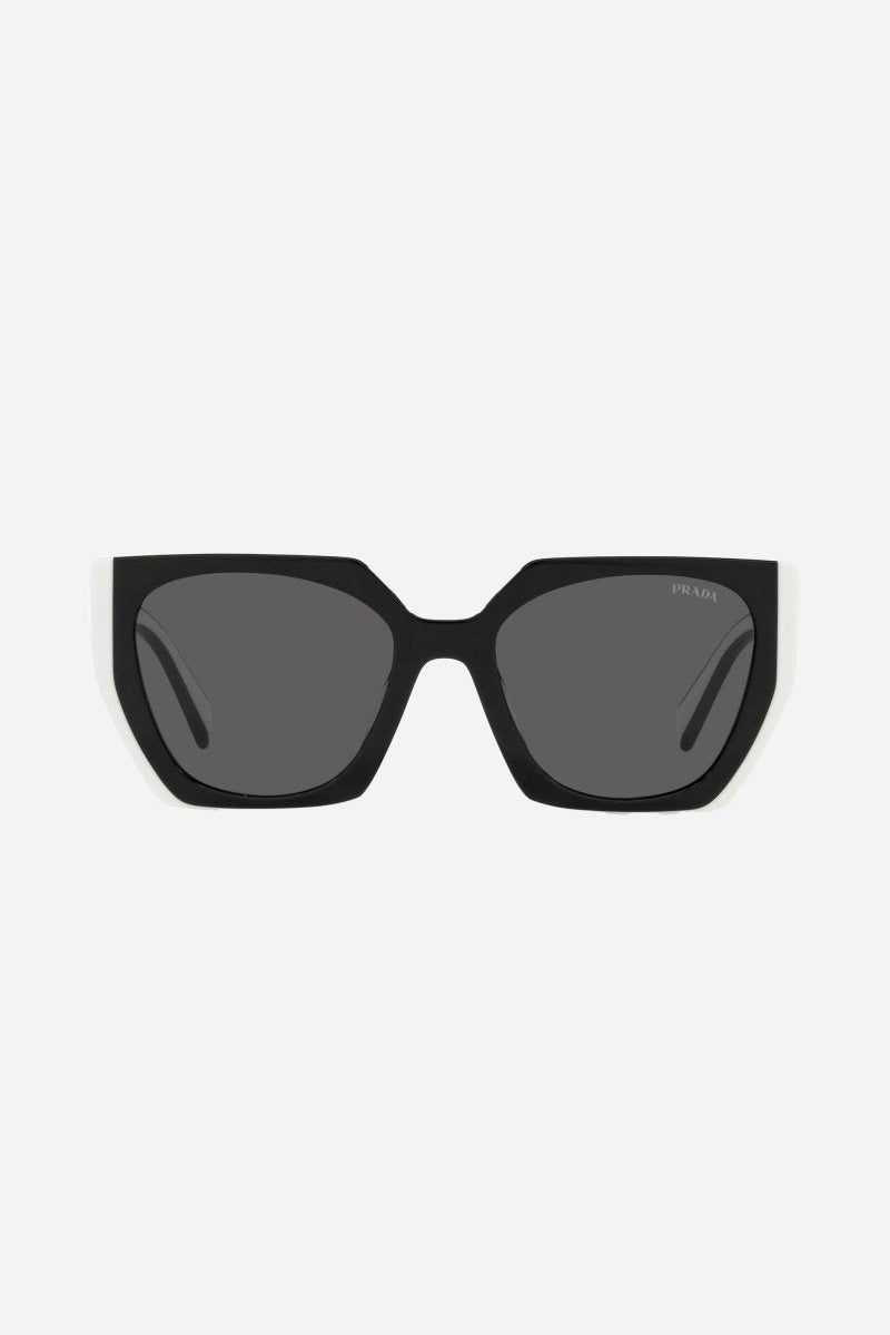 Oversized cat eye black and white sunglasses – of silhouettes and colors: from the refined CinŽma styles to square – LUX VERSE Luxury Designer Fashion Outlet