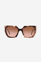 Oversized cat eye havana and ivory sunglasses – sunglasses for women include a wide range of silhouettes and colors – LUX VERSE Luxury Designer Fashion Outlet