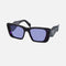 Prada PR 08YS cat-eye marble black sunglasses