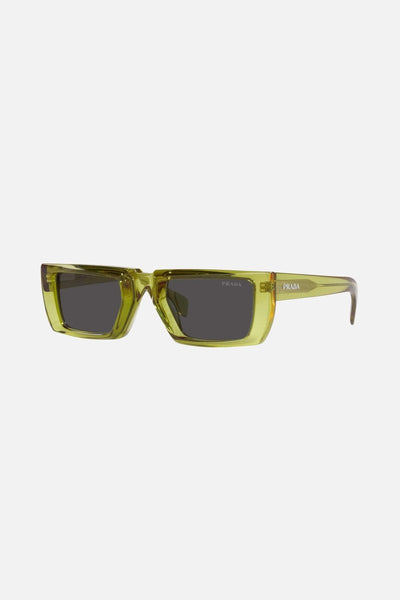 Prada runway squared lime sunglasses - LUX VERSE - Luxury designer fashion outlet