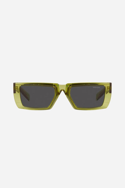 Prada runway squared lime sunglasses - LUX VERSE - Luxury designer fashion outlet