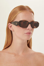 Symbol havana oval sunglasses – sunglasses for women include a wide range of silhouettes and colors – LUX VERSE Luxury Designer Fashion Outlet