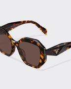 Symbole sunglasses – the bold frame highlights the refined manufacture of the rims defined by clean cuts – LUX VERSE Luxury Designer Fashion Outlet