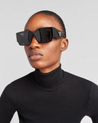 Symbole sunglasses – the frame is characterized by thick lenses that highlight the sophisticated enameled – LUX VERSE Luxury Designer Fashion Outlet