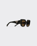 Symbole sunglasses – the wide temples are accented with an exclusive metal element depicting the iconic – LUX VERSE Luxury Designer Fashion Outlet