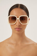 PRE ORDER Avail. August 23 - GG1326 ivory butterfly shape sunglasses – pop and playful color palette – LUX VERSE Luxury Designer Fashion Outlet